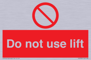 Do not use lift